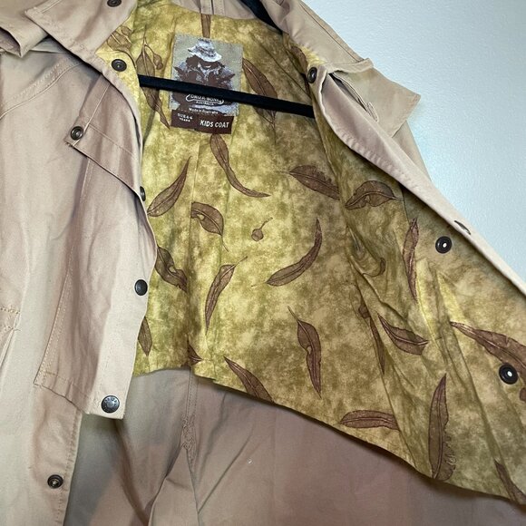 Driza-Bone Australia KIDS Horse Riding Jacket Coat Khaki 4-6 YRS - Picture 3 of 9